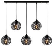 Luster na lanku FELLINI 5xE27/100W/230V