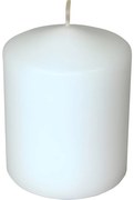 Parafínová svíčka Classic Candles 17,5 cm bílá