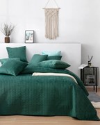 Zamatový prehoz Silky Touch 220x240cm green