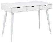 Písací stôl so zásuvkami ADIS biela