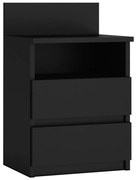 Nočný stolík Malwa M1 čierny