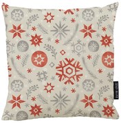 Vianočný vankúš s bavlnenou obliečkou Butter Kings Snowflake Frost, 45 x 45 cm