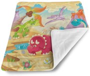 Sablio Deka pre bábätko Dinosauři 5 - 80x100 cm
