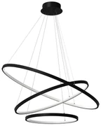 Závesné LED svietidlo Hoop, 3x LED 93w, 4000k, b