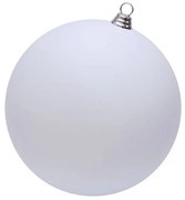 DECOLED Plastová guľa, 30 cm, biela, matná