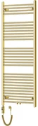 Mexen Mars, elektrické vykurovacie teleso 1500 x 600 mm, 600 W, zlatá lesklá, W110-1500-600-2600-50