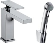 Hansgrohe Tecturis E, páková umývadlová batéria 110 s ručnou sprchou Bidette, chrómová, HAN-73210000