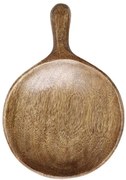 Drevený servírovací podnos s rukoväťou Tours Tray - 20*14*2 cm