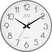 Moderné kovové hodiny JVD HK4129.3 s tichým chodom, 35 cm