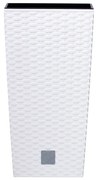 Prosperplast Obal RATO SQUARE bílý 20x20x37,6cm, M