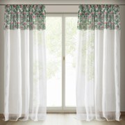 ZÁVES NA PÁSKE BOTANIC 140X250 CM BIELA