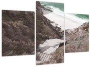 Obraz - Cesta k smaragdovému moru (90x60 cm)