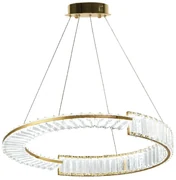 Toolight Toolight, LED krištáľové osvetlenie 60cm, APP1528-CP60, zlatá, OSW-06400