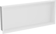 Mexen X-Wall-R nástenná polička s límcom 75 x 30 cm, biela - 1920753010