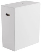 Gedy Gedy, LUXURY kôš na bielizeň 49,5x61,8x29cm, biela, 103702