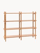 Regál z akáciového dreva Cannes