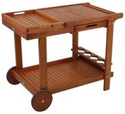 Záhradný servírovací stolík z eukalyptového dreva 60x100 cm Hayward – Garden Pleasure