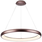 Azzardo AZ5065 - LED Stmievateľný luster na lanku ANTONIO LED/80W/230V hnedá + DO