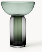 Ručne fúkaná sklenená váza Torus, V 33 cm