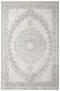 Koberec Allora Plus F345A ornament, strieborný / sivý