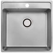 Laveo Besos, 1-komorový nerezový drez 480x490x210 mm, oceľová, LAV-SLB_210T