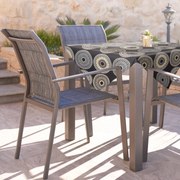 ZÁHRADNÝ VODEODOLNÝ OBRUS GARDEN 85X85 CM VZOROVANÝ