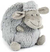 BO-MA Trading Vankúšik Ovečka gule sivá, 25 cm, pr. 25 cm