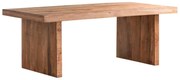 furniture-nabytek.cz - Masívny jedálenský stôl z manga, lakovaný, hnedý – 175×100 cm