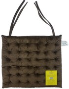 Podsedák na stoličku SSE-JBT-1012 10 40x40cm čokoládová