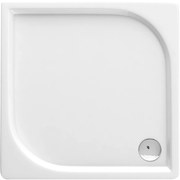 Deante Cubic, štvorcová akrylátová sprchová vanička 90x90x4,5 cm, hĺbka 3cm, biela, KTK_041B