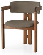 Jedálenská stolička CO Light Brown and Walnut