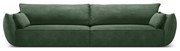 Tmavozelená pohovka 248 cm Vanda - Mazzini Sofas