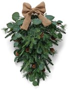 LED dekorácia na dvere