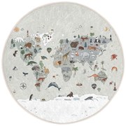 Prateľný detský hrací koberec ø120 cm Big World – Mila Home