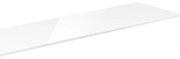 Mexen Uni, pracovná doska 180 cm, biela lesklá, 91AXX-1804-464-18-00