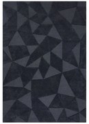 Flair Rugs, Kusový koberec Moderno Shard Charcoal, 120x170, šedá, chodba / predsieň