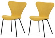 Sada jedálenských stoličiek CT-S8010 YEL2, 2 ks
