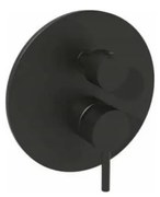 Paffoni - Podomietková sprchová batéria LIGHT, čierna