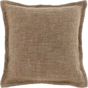 Dekoratívny vankúšik NESSA 45x45 cm, hnedý