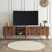 TV stolík/skrinka Essex (Orech). Vlastná spoľahlivá doprava až k Vám domov. 1073459