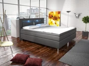 Manželská posteľ Boxspring 180 cm Marilia I (sivá) (s matracmi). Vlastná spoľahlivá doprava až k Vám domov. 611038
