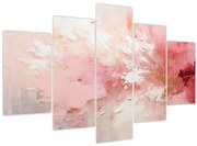 Obraz - Ružový abstrakt (150x105 cm)