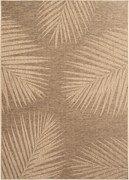 Ayyildiz, Kusový koberec Timber 1403 brown - na von aj na doma, 80x150, hnedá, chodba / predsieň