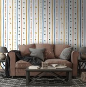 Fototapeta - Čiary a bodky (147x102 cm)