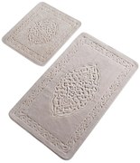 Súprava 2 kúpeľňových predložiek Elite béžová