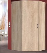 Rohová skriňa Multiraum, 80 cm, dub sonoma%