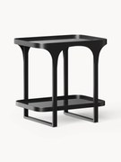 Odkladací stolík so vzhľadom mramoru Bella