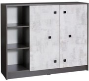 Komoda Tommy 9 grafit/enigma