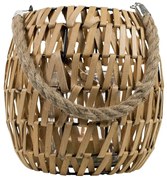 Závesná pletená lampáš Mabel 20cm - 20 * 20 * 20cm