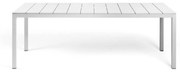 RIO ALU 210 FIX záhradný stôl bianco